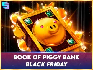 Book Of Piggy Bank - Black Friday game cover